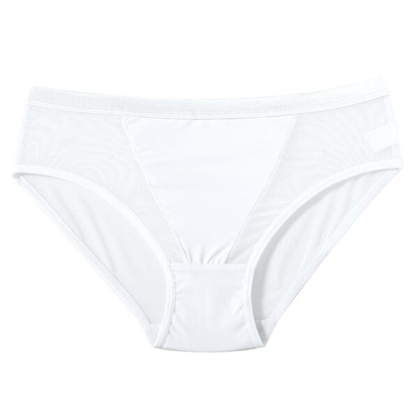 Kinky Cloth White / S / 1pc Seamless Mesh Panty