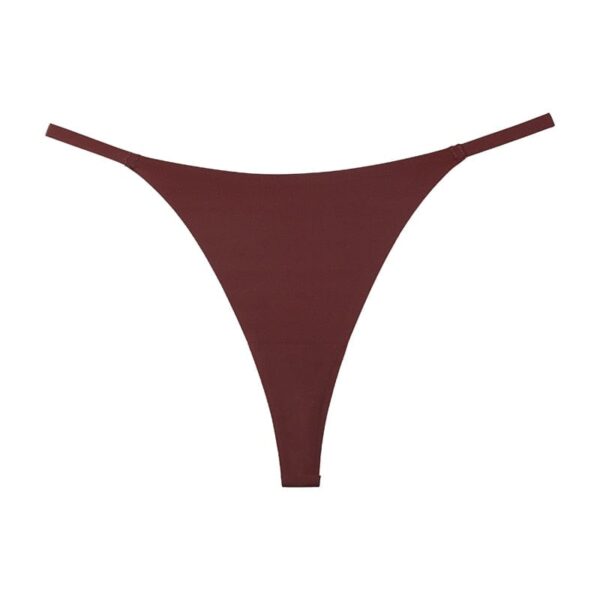 Kinky Cloth Black / S Seamless String Thong Panties