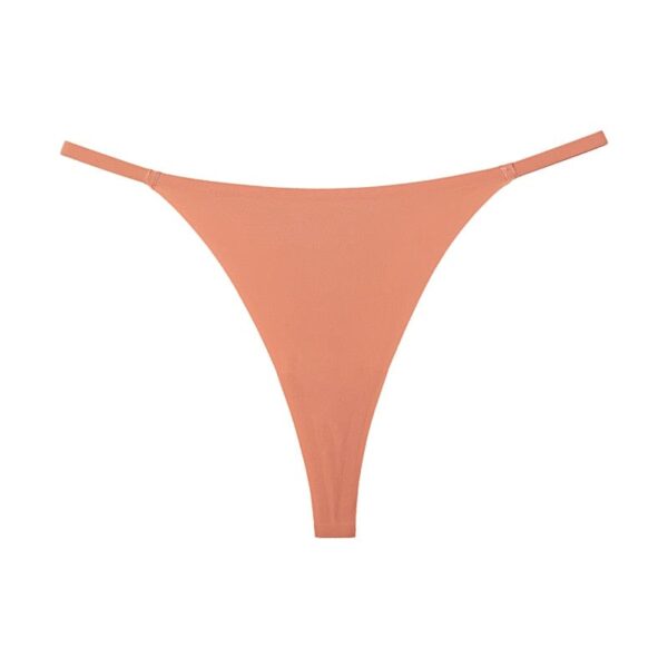 Kinky Cloth Gold / S Seamless String Thong Panties