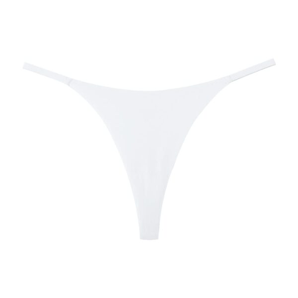 Kinky Cloth White / S Seamless String Thong Panties