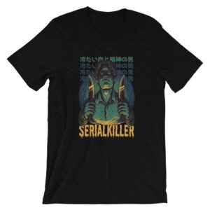 Kinky Cloth Black Heather / XS Serial Killer T-Shirt