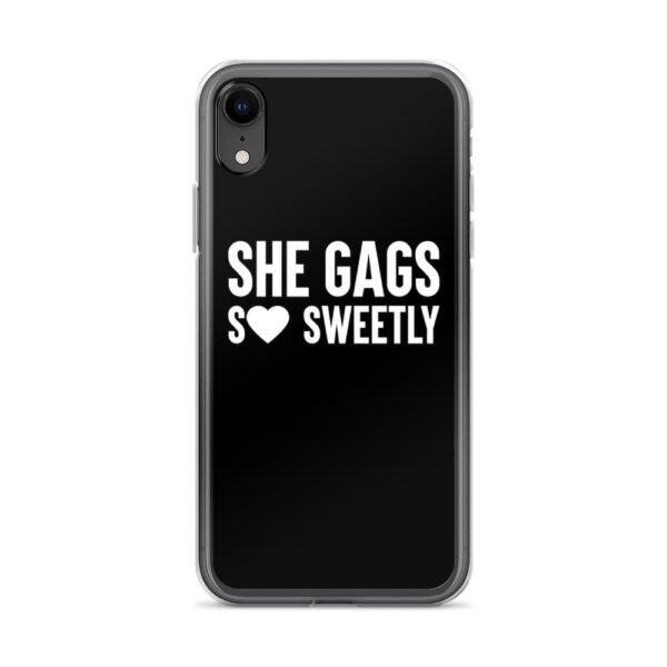 Kinky Cloth iPhone XR She Gags So Sweetly IPhone Case