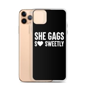 Kinky Cloth She Gags So Sweetly IPhone Case