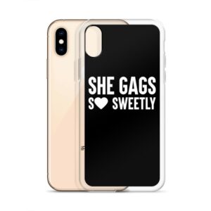 Kinky Cloth She Gags So Sweetly IPhone Case