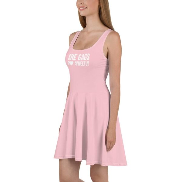 Kinky Cloth She Gags So Sweetly Skater Dress