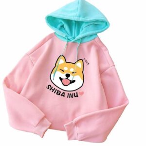 Kinky Cloth Shiba Pastel Kawaii Sweatshirt Hoodie