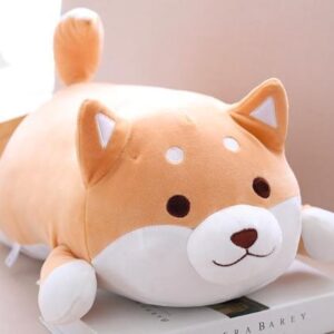 Kinky Cloth stuffed animal 35 cm / Brown / Open Shiba Stuffie