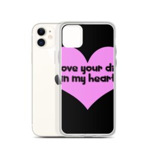 Kinky Cloth Shove Your Dick in My Heart Pink  IPhone Case