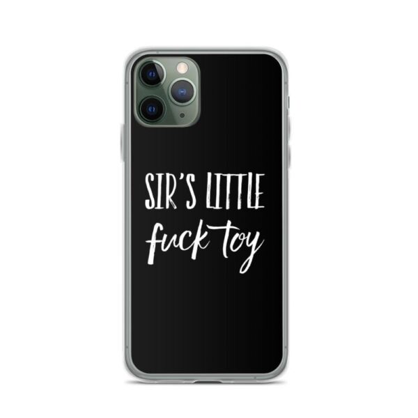 Kinky Cloth iPhone 11 Pro Sir's Little Fuck Toy White  IPhone Case