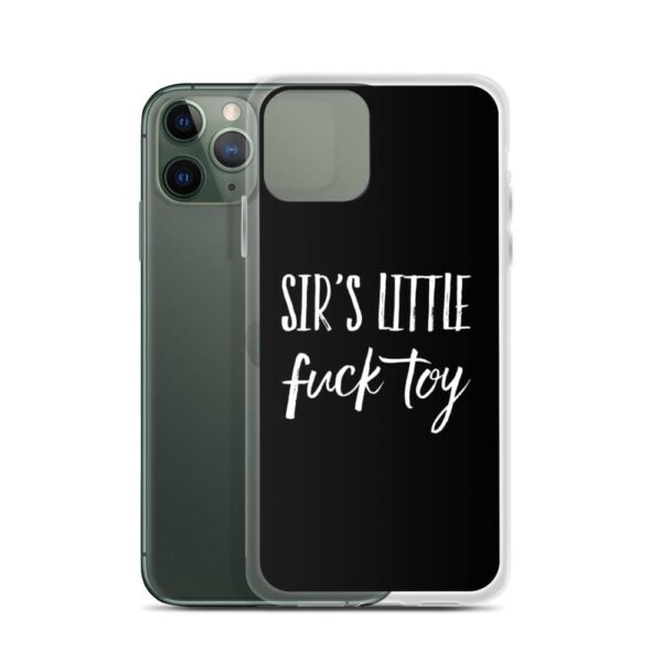 Kinky Cloth Sir's Little Fuck Toy White  IPhone Case