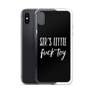 Kinky Cloth Sir's Little Fuck Toy White  IPhone Case