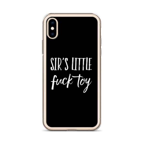 Kinky Cloth Sir's Little Fuck Toy White  IPhone Case