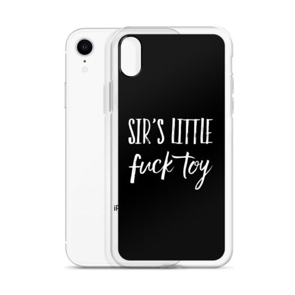 Kinky Cloth Sir's Little Fuck Toy White  IPhone Case