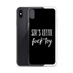 Kinky Cloth Sir's Little Fuck Toy White  IPhone Case