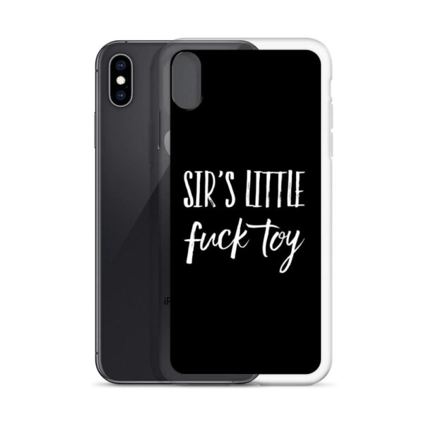 Kinky Cloth Sir's Little Fuck Toy White  IPhone Case