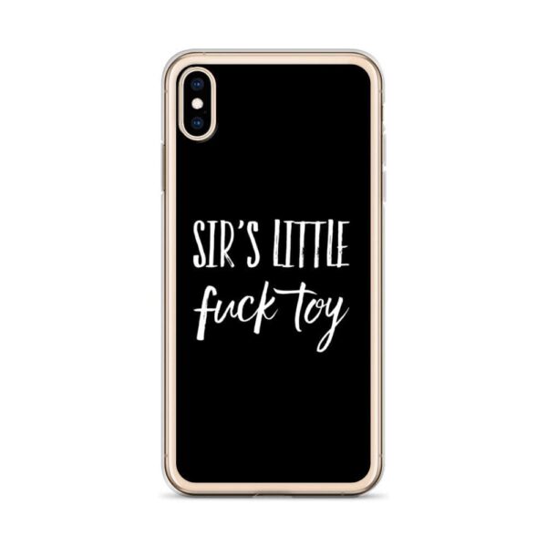 Kinky Cloth Sir's Little Fuck Toy White  IPhone Case