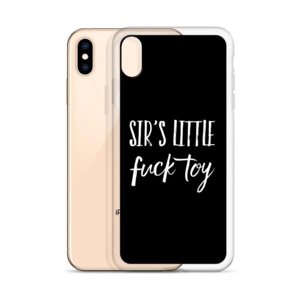 Kinky Cloth Sir's Little Fuck Toy White  IPhone Case