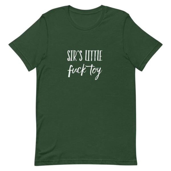 Kinky Cloth Forest / S Sir's Little Fuck Toy White  T-Shirt