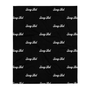 Kinky Cloth Sissy slut Throw Blanket