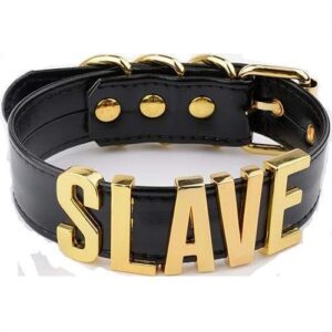 Slave Leather Collar | Buy Online | Kinky Cloth