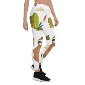 Sloth Forest Leggings | Buy Online | Kinky Cloth