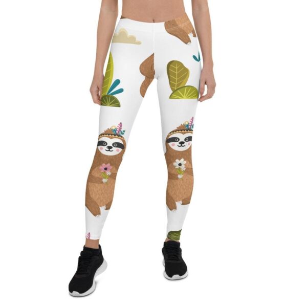 Sloth Forest Leggings | Buy Online | Kinky Cloth