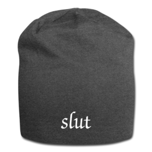 SPOD Jersey Beanie charcoal gray Slut Beanie