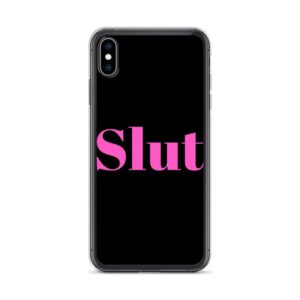 Kinky Cloth iPhone XS Max Slut Pink IPhone Case