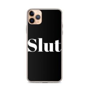 Slut White IPhone Case | Buy Online | Kinky Cloth