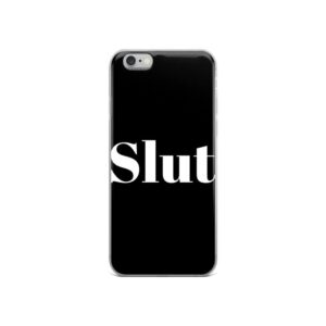 Slut White IPhone Case | Buy Online | Kinky Cloth