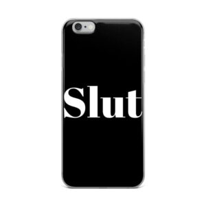 Slut White IPhone Case | Buy Online | Kinky Cloth