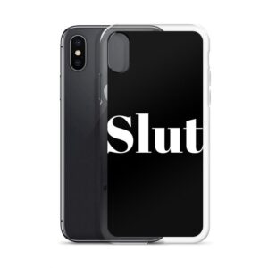 Slut White IPhone Case | Buy Online | Kinky Cloth