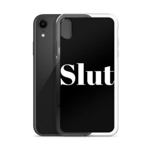 Slut White IPhone Case | Buy Online | Kinky Cloth