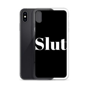 Slut White IPhone Case | Buy Online | Kinky Cloth