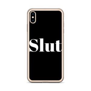 Slut White IPhone Case | Buy Online | Kinky Cloth