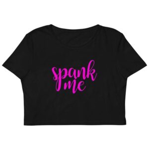 Kinky Cloth XS Spank Me Pink Organic Crop Top 2