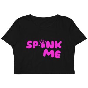 Kinky Cloth XS Spank Me Pink Organic Crop Top