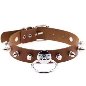 Spiked Ring Collar | Buy Online | Kinky Cloth