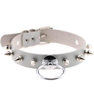 Spiked Ring Collar | Buy Online | Kinky Cloth