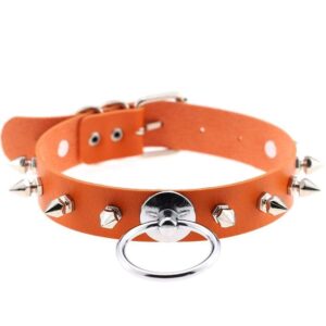 Spiked Ring Collar | Buy Online | Kinky Cloth