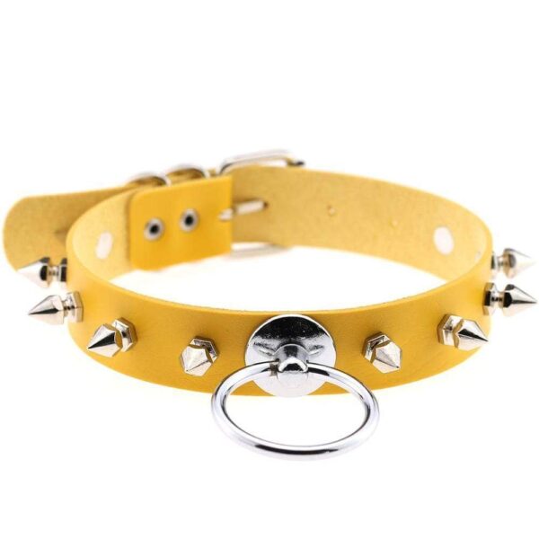 Spiked Ring Collar | Buy Online | Kinky Cloth