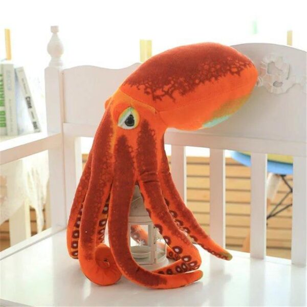 Kinky Cloth Stuffed Animal 30CM / Red Squid Stuffie