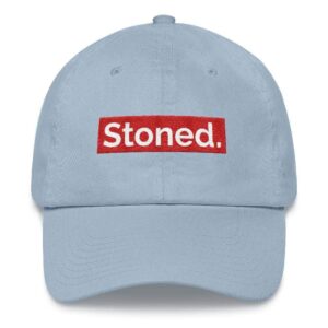 Kinky Cloth Hats Light Blue Stoned Hat