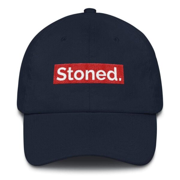 Kinky Cloth Hats Navy Stoned Hat