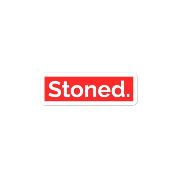 Kinky Cloth 4x4 Stoned Sticker