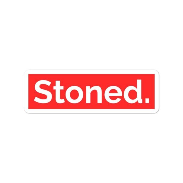 Kinky Cloth 5.5x5.5 Stoned Sticker