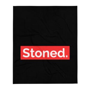 Kinky Cloth Stoned Throw Blanket