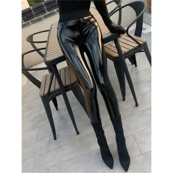 Kinky Cloth Stretchy Leggings Skinny Pants