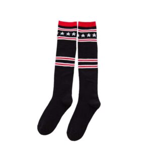 Stripe Stars Over Knee Socks | Buy Online | Kinky Cloth