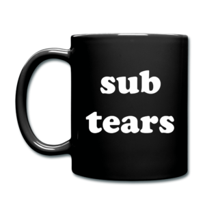 SPOD Accessories black Sub Tears Mug